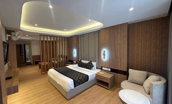 Room at Seetha Deluxe Lodge